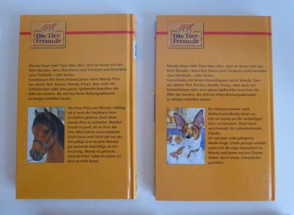 Tierbuch Serie Die Tier-Freunde Pferd Katze Hund je 2, 50 Euro