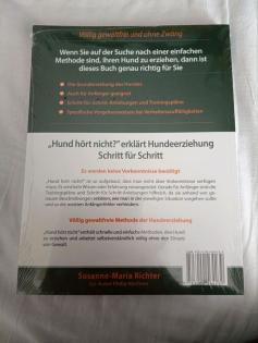 Buch Hundeerziehung Hund hört nicht neu in OVP