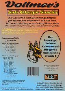 Getreide- und glutenfreies Hundefutter - inclusive Lieferung