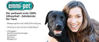 Zahngesundheit für Ihr Tier - Emmi Pet - Die erste Ultraschall-Zahnbürste für Ih
