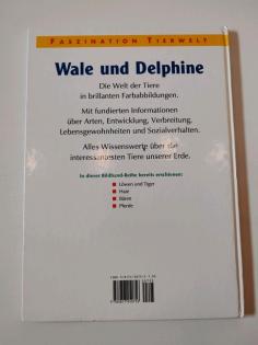 Buch Faszination Tierwelt WALE und DELPHINE Kinderbuch Tierbuch