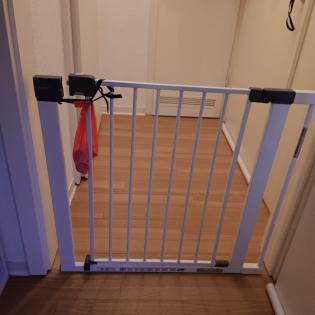 Safety 1st Türschutzgitter Quick Close , zum Klemmen für Kleinkinder u/o Hunde