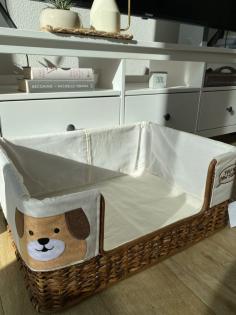 Mittleres Rattan Hundebett / Hundekorb / Dog Bed / Dog Basket
