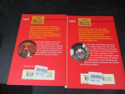 Lucy Daniels Kinderbücher/ Tierbücher Hund und Affe