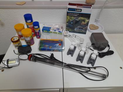 Verkaufe Aquarium und Zubehör