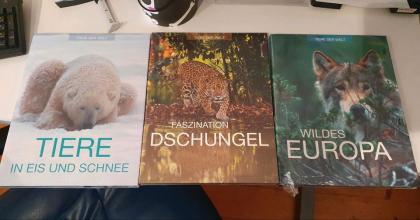 Tierbücher original verpackt