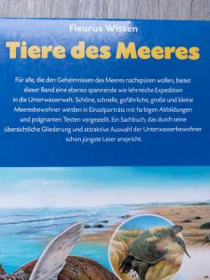Fleurus Wissen Tiere des Meeres Naturbuch Ozean Tierbuch
