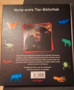 Tierbuch Buch Schimpansen