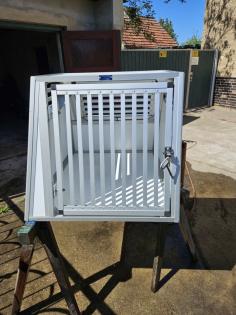Verkaufe WT Metall Hundetransport Box Einzelbox