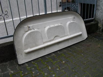 Heckoberklappe Pferdeanhänger