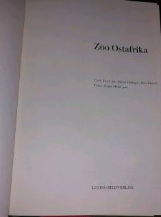 Zwei alte Tierbücher Linden-Bildverlag Ostafrika 1Vögel 1969