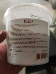 Aquarium Wasser KH plus auch für Teiche