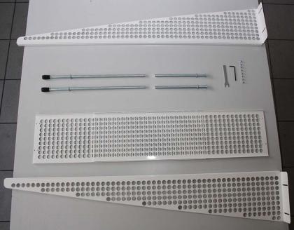 Kippfensterschutz für Vögel von austmetall, OHNE BOHREN u. OHNE KLEBEN
