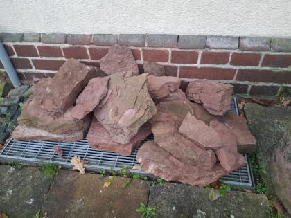 Echter Roter Schiefer für Aquarium Terrarium fast zu verschenken