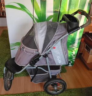 InnoPet Hundebuggy Comfort Air ECO - silber/grau