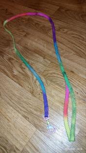Kerbl leine schlaufe 122cm Rainbow bunt nylon Hase welpe katze