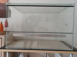 Glasterrarium kaum benutzt