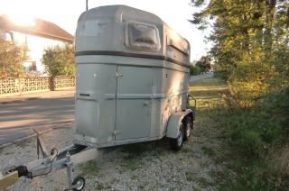 2er Pferdeanhänger - Vollpoly, Krämer, Brown Horseboxes // neue Reifen, neuer