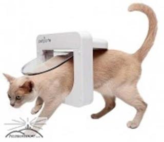 Chip-Katzenklappe kein Halsband mehr nötig