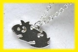 Kette mit Meerschweinchen versilbert