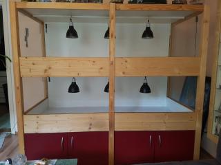 Terrarium inkl. Elektrik und vielem weiteren Zubehör