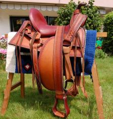 Western Sattel, Neu, Schlicht besonders, Allround, 16