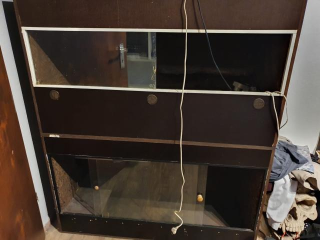 Doppelterrarium zu verkaufen