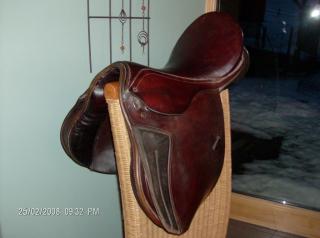 Vielseitigkeitssattel braun 16, 5 Zoll, KW 32 Top