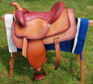 Western Sattel, Neu, Schlicht besonders, Reining, 16