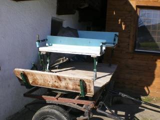 Kutsche mit Bremse