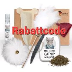 Rabattcode Kater kasimir Catnip Katzenminze Spielzeug Baldrian