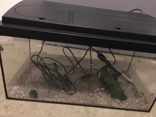 Aquarium mit Zubehör