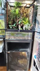 Terrarium Exoterra mit Unterschrank