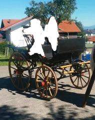 Antike Kutsche Pferdekutsche