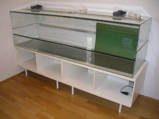 Glas Terrarium 210cm x 60cm x 60cm optimal z. B. für Landschildkröten