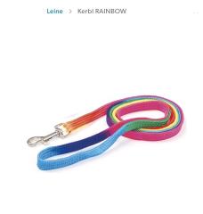 Kerbl leine schlaufe 122cm Rainbow bunt nylon Hase welpe katze