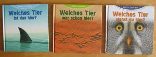 Acht Tierbücher für Kinder