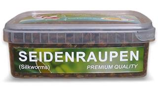 Seidenraupenpuppen - Premiumsnack - Koi Leckerbissen, 1. 2 Liter