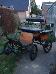 Kutsche / Wagonette f. gr. Shetty/kl. Ponys