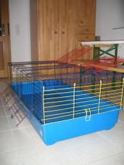 Käfig, Außengehege, Transportbox für Kaninchen oder Meerschweinchen