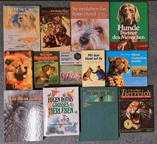 Tierbücher, Hunde, Geparden, Meerestiere, Geflügel uvm.