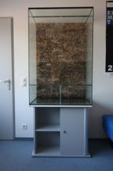 XXL Terrarium mit Unterschrank und Zubehör