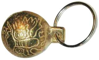 Ortungsglöckchen, Ziegenglocke Schelle Messing, 25 mm, neu Ziege