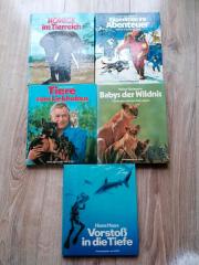 Fünf Tierbücher Naturbücher