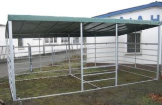 Weide-Unterstand-Panel Pultdach auch XXL 1. 427, -Euro