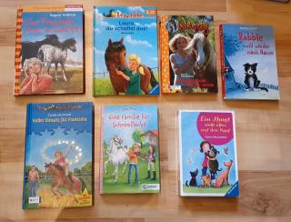Verschiedene Jugendbücher Pferdebücher/Tierbücher Wendy, etc.